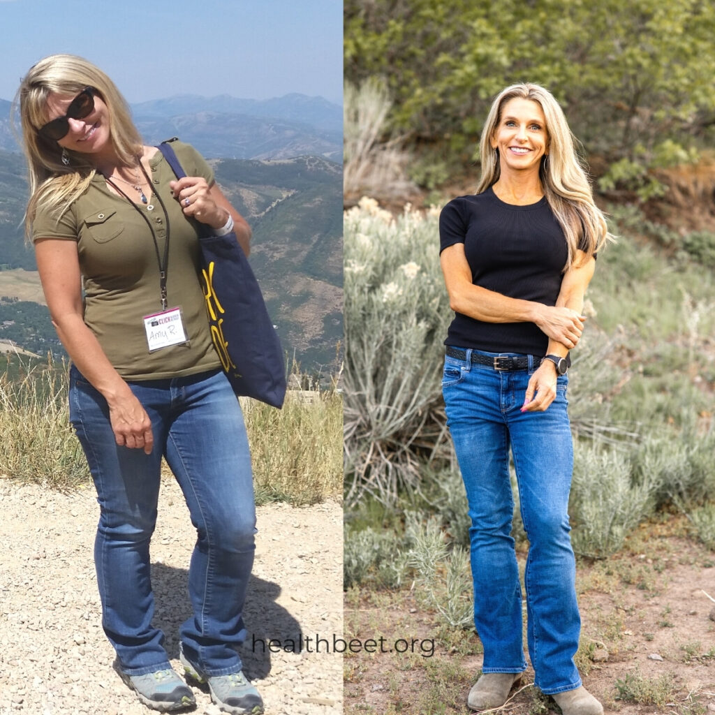 before and after weight loss amy roskelley