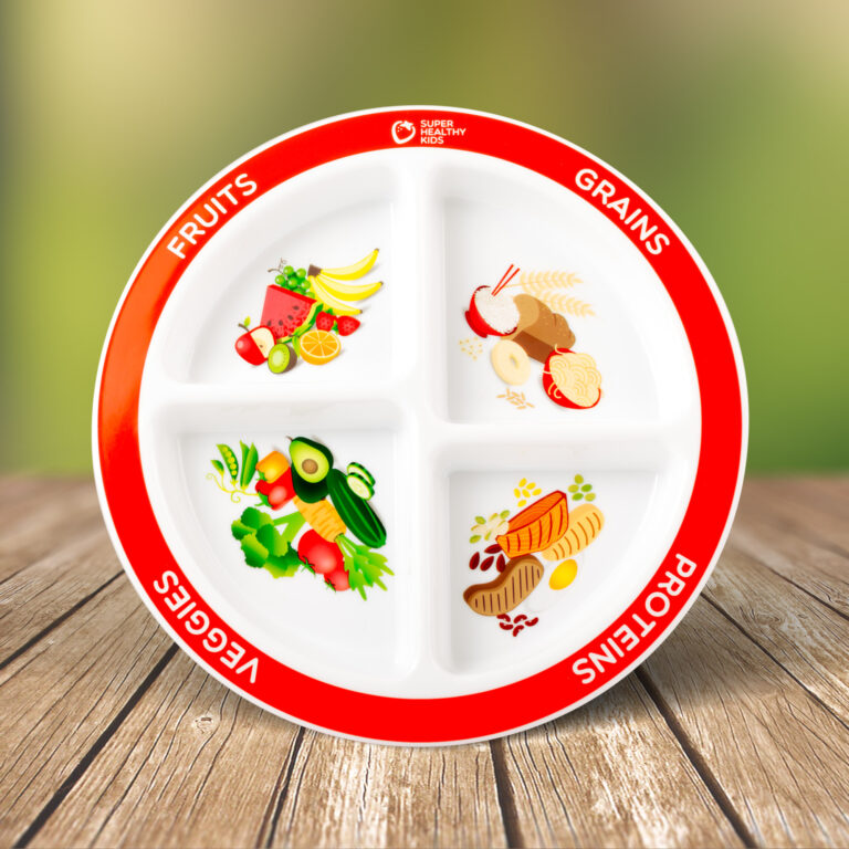 Diabetes Portion Plate With Divided Sections For Healthy Eating And 