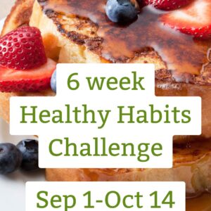 6 Week Jump Start Weight Loss Challenge